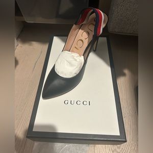 BNIB GUCCI Sylvie Slingback Pump